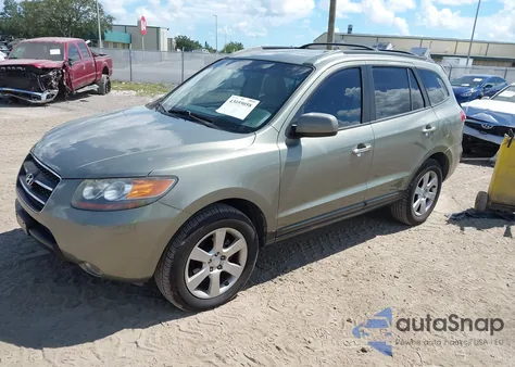 2007 Hyundai Santa Fe Limited/Se z USA, uszkodzony, nr VIN 5NMSH13E57H128985